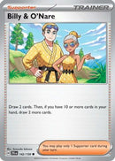 Billy & O'Nare 142 - [SV09 Journey Together] Reverse Holofoil