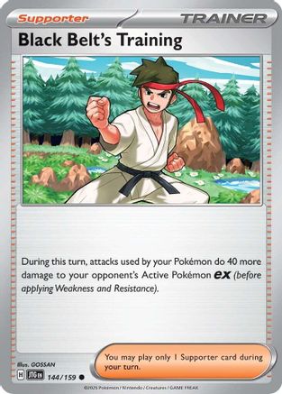 Black Belt's Training - 144/159 144 - [SV09 Journey Together] Reverse Holofoil