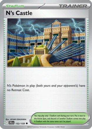 N's Castle 152 - [SV09 Journey Together] Reverse Holofoil