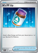 N's PP Up 153 - [SV09 Journey Together] Reverse Holofoil