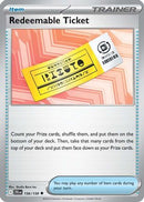 Redeemable Ticket 156 - [SV09 Journey Together]