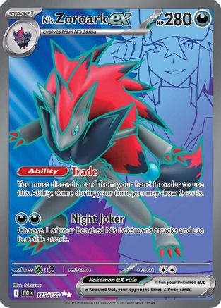N's Zoroark ex - 175/159 175 - [SV09 Journey Together] Holofoil