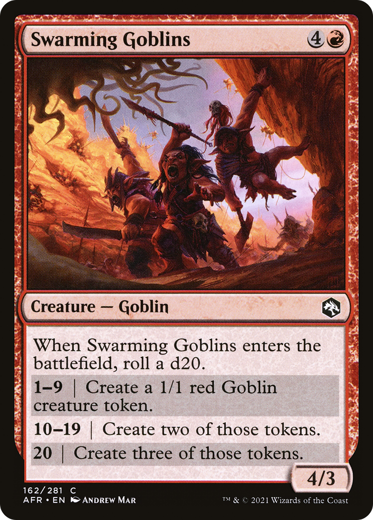 Swarming Goblins (AFR-162) [Adventures in the Forgotten Realms]