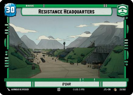 Resistance Headquarters // Shield (022/262 // T04/T04) [Jump to Lightspeed]