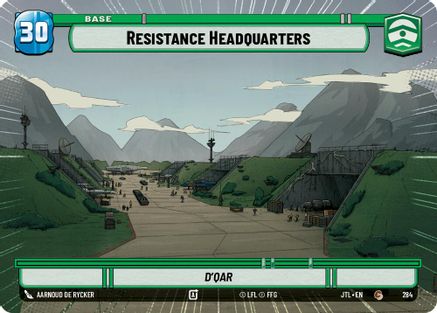 Resistance Headquarters // X-Wing (Hyperspace) (284 // T06) [Jump to Lightspeed]
