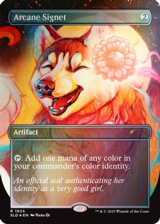 Arcane Signet (1924) (Rainbow Foil) (SLD-1924) [Secret Lair Drop Series] Foil