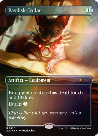 Basilisk Collar (1920) (Rainbow Foil) (SLD-1920) [Secret Lair Drop Series] Foil