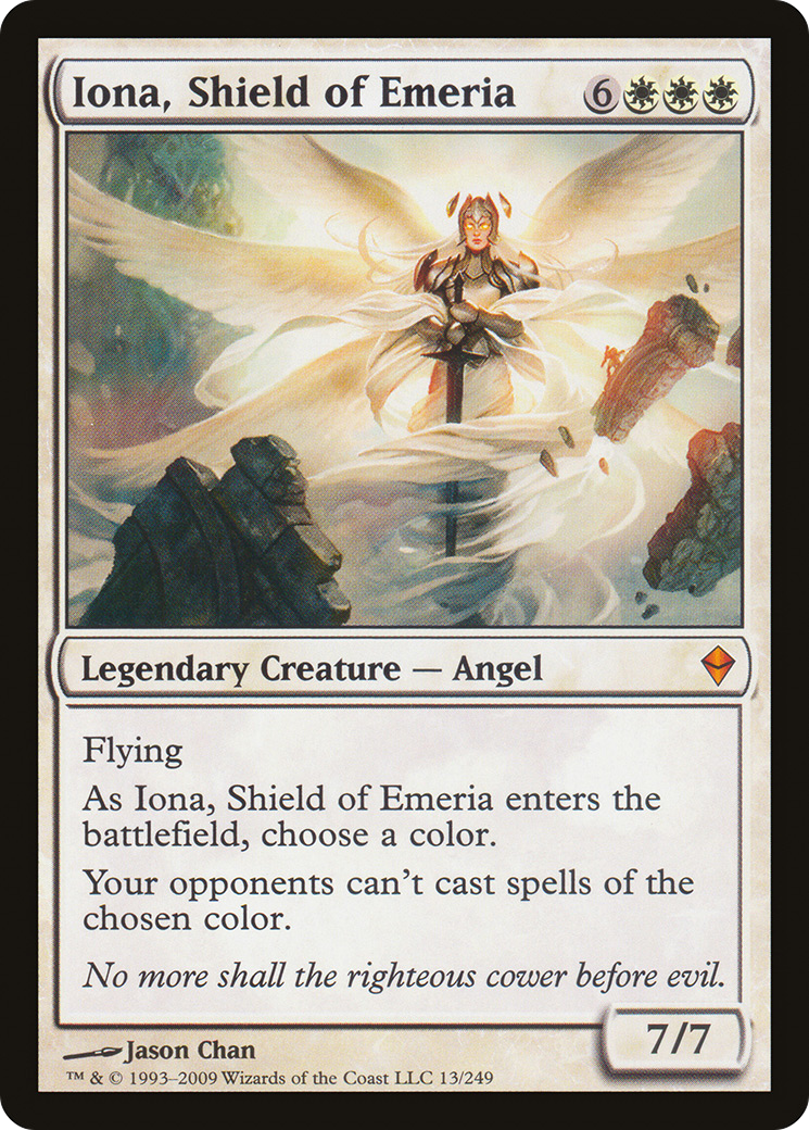 Iona, Shield of Emeria (ZEN-013) [Zendikar]