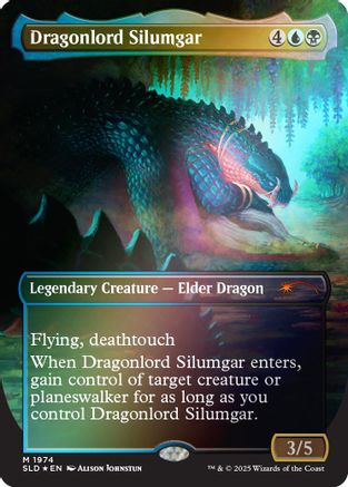 Dragonlord Silumgar (Rainbow Foil) (SLD-1974) [Secret Lair Drop Series] Foil
