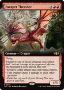 Parapet Thrasher (Extended Art) (TDC-076) [Commander: Tarkir: Dragonstorm]