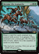 Become the Avalanche (Extended Art) (TDC-083) [Commander: Tarkir: Dragonstorm]