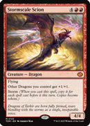 Stormscale Scion (PPTDM-123) [Promo Pack: Tarkir: Dragonstorm] Foil