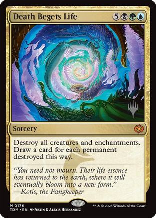 Death Begets Life (PPTDM-176) [Promo Pack: Tarkir: Dragonstorm]