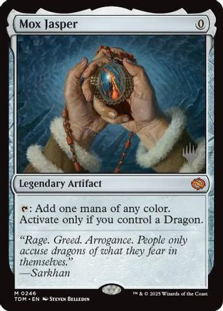Mox Jasper (PPTDM-246) [Promo Pack: Tarkir: Dragonstorm]