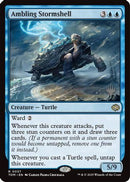 Ambling Stormshell (PPTDM-037) [Promo Pack: Tarkir: Dragonstorm] Foil
