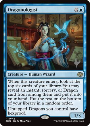 Dragonologist (PPTDM-042) [Promo Pack: Tarkir: Dragonstorm]