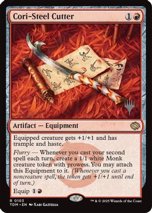Cori-Steel Cutter (PPTDM-103) [Promo Pack: Tarkir: Dragonstorm]