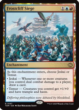Frostcliff Siege (PPTDM-187) [Promo Pack: Tarkir: Dragonstorm]