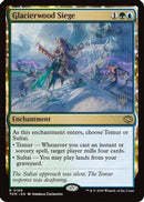 Glacierwood Siege (PPTDM-189) [Promo Pack: Tarkir: Dragonstorm] Foil