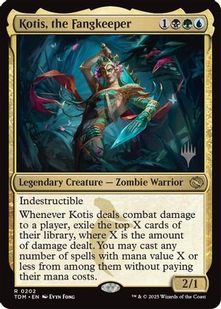 Kotis, the Fangkeeper (PPTDM-202) [Promo Pack: Tarkir: Dragonstorm] Foil