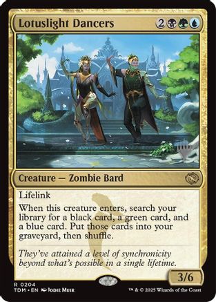 Lotuslight Dancers (PPTDM-204) [Promo Pack: Tarkir: Dragonstorm] Foil