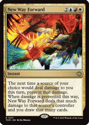 New Way Forward (PPTDM-211) [Promo Pack: Tarkir: Dragonstorm] Foil