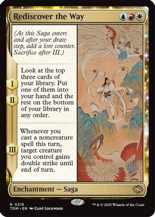 Rediscover the Way (PPTDM-215) [Promo Pack: Tarkir: Dragonstorm]