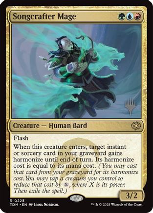 Songcrafter Mage (PPTDM-225) [Promo Pack: Tarkir: Dragonstorm]