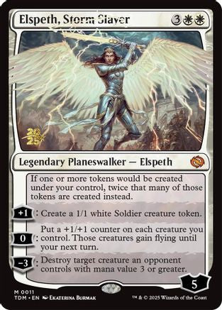 Elspeth, Storm Slayer (PRE-011) [Prerelease Cards]