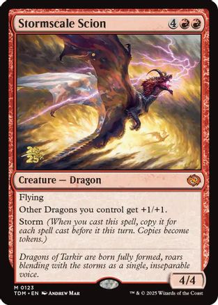Stormscale Scion (PRE-123) [Prerelease Cards] Foil