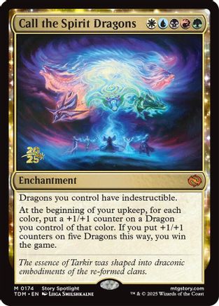 Call the Spirit Dragons (PRE-174) [Prerelease Cards]