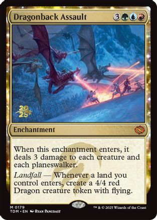Dragonback Assault (PRE-179) [Prerelease Cards]