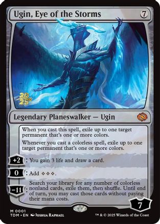 Ugin, Eye of the Storms (PRE-001) [Prerelease Cards]