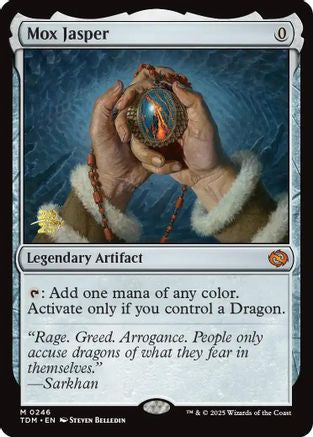 Mox Jasper (PRE-246) [Prerelease Cards] Foil