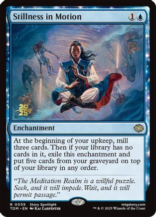 Stillness in Motion (PRE-059) [Prerelease Cards] Foil