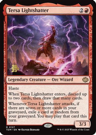Tersa Lightshatter (PRE-127) [Prerelease Cards] Foil