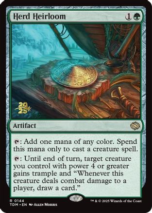 Herd Heirloom (PRE-144) [Prerelease Cards] Foil
