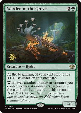 Warden of the Grove (PRE-166) [Prerelease Cards] Foil