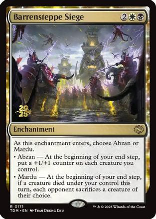 Barrensteppe Siege (PRE-171) [Prerelease Cards] Foil
