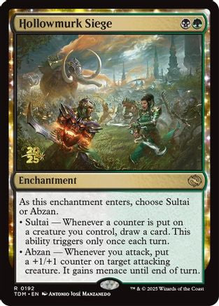 Hollowmurk Siege (PRE-192) [Prerelease Cards] Foil