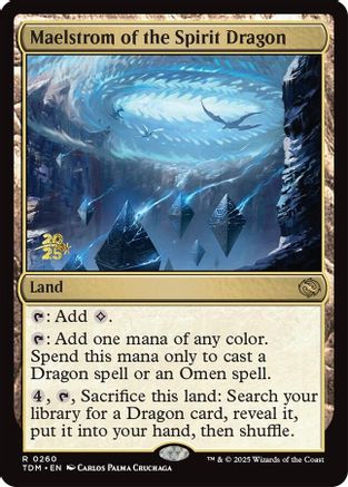 Maelstrom of the Spirit Dragon (PRE-260) [Prerelease Cards] Foil