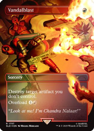 Vandalblast (1757) (Rainbow Foil) (SLD-1757) [Secret Lair Drop] Foil