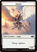 Angel // Spirit  Double-Sided Token (TDC-2 // 6) [Commander: Tarkir: Dragonstorm]