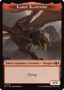 Karox Bladewing // Copy Double-Sided Token (TDC-19 // 1) [Commander: Tarkir: Dragonstorm]
