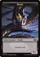 Snake // Myr Double-Sided Token (TDC-10 // 30) [Commander: Tarkir: Dragonstorm]