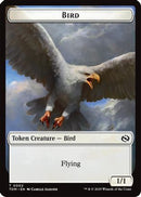 Bird // Monk Double-Sided Token (TDM-2 // 3) [Tarkir: Dragonstorm]