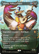 Zinnia, Valley's Voice (BLC-104) [Bloomburrow Commander] (Borderless) Foil