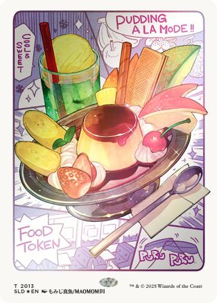 Food Token (2013) (Rainbow Foil) (SLD-2013) [Secret Lair Drop Series] Foil