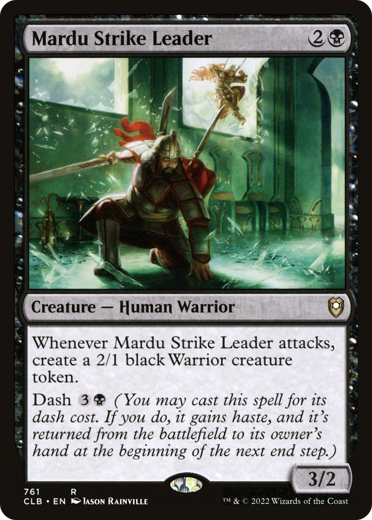 Mardu Strike Leader (CLB-761) [Commander Legends: Battle for Baldur's Gate]