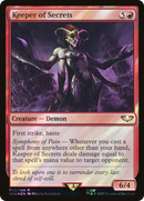 Keeper of Secrets (Surge Foil) (40K-078) [Warhammer 40,000 Commander] Foil